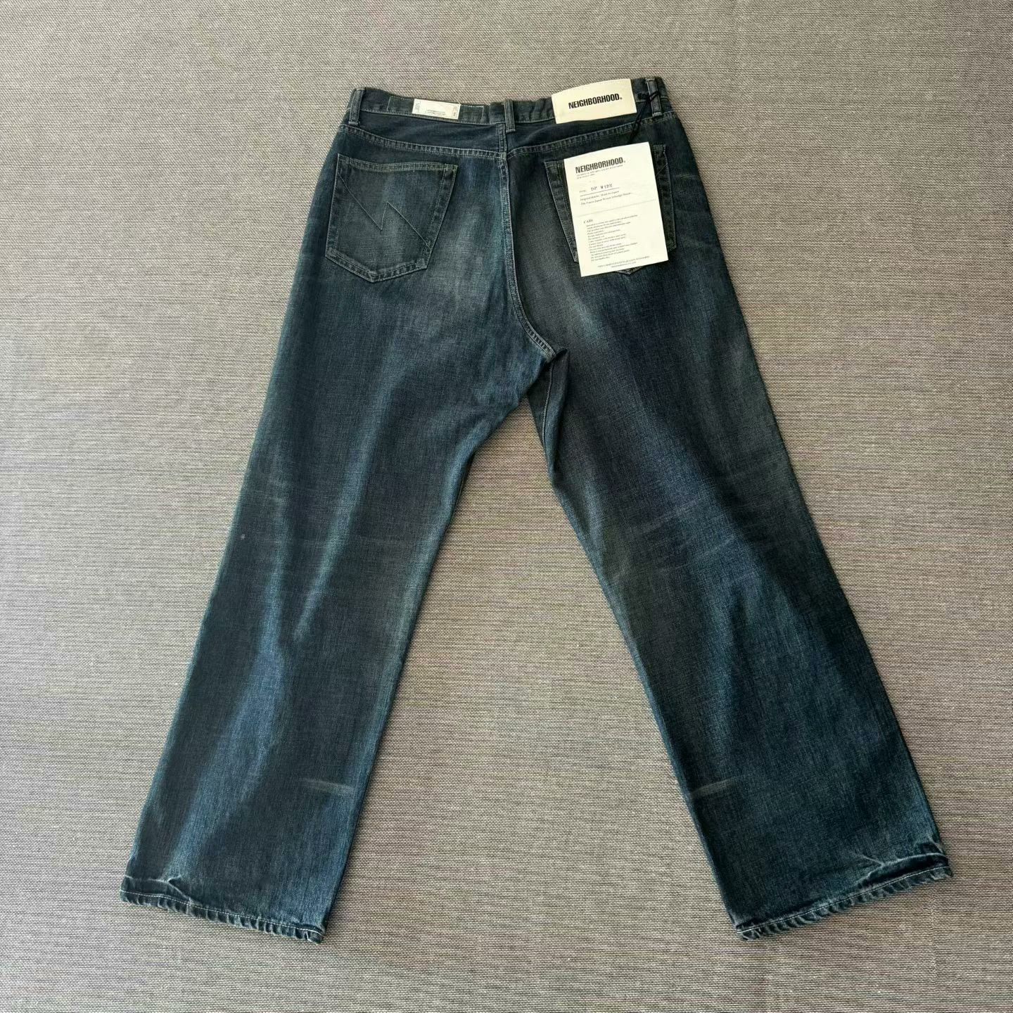 Neighborhood Neighborhood 25ss Basic Washed Jeans Size US 37 - 3 Thumbnail
