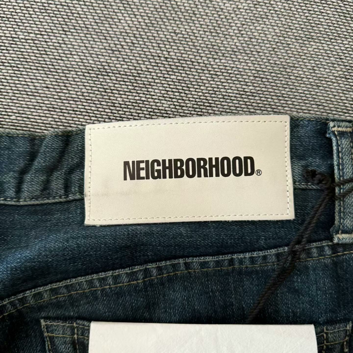 Neighborhood Neighborhood 25ss Basic Washed Jeans Size US 37 - 4 Thumbnail