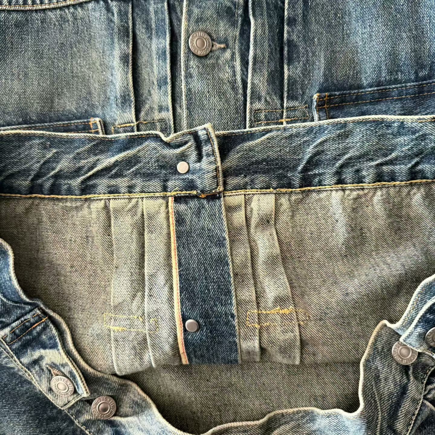 LVC Levi's LVC 507XX Washed Denim Jacket Size US M / EU 48-50 / 2 - 7 Thumbnail