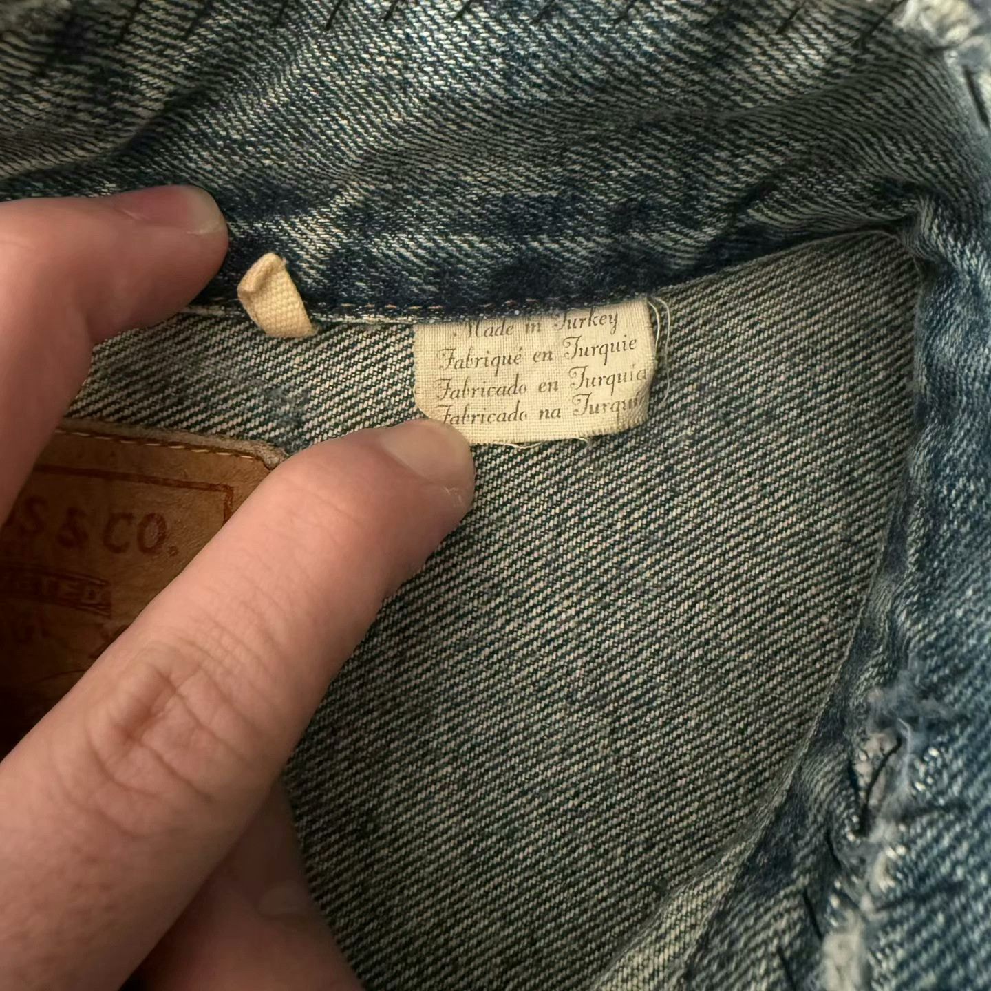LVC Levi's LVC 507XX Washed Denim Jacket Size US M / EU 48-50 / 2 - 8 Thumbnail