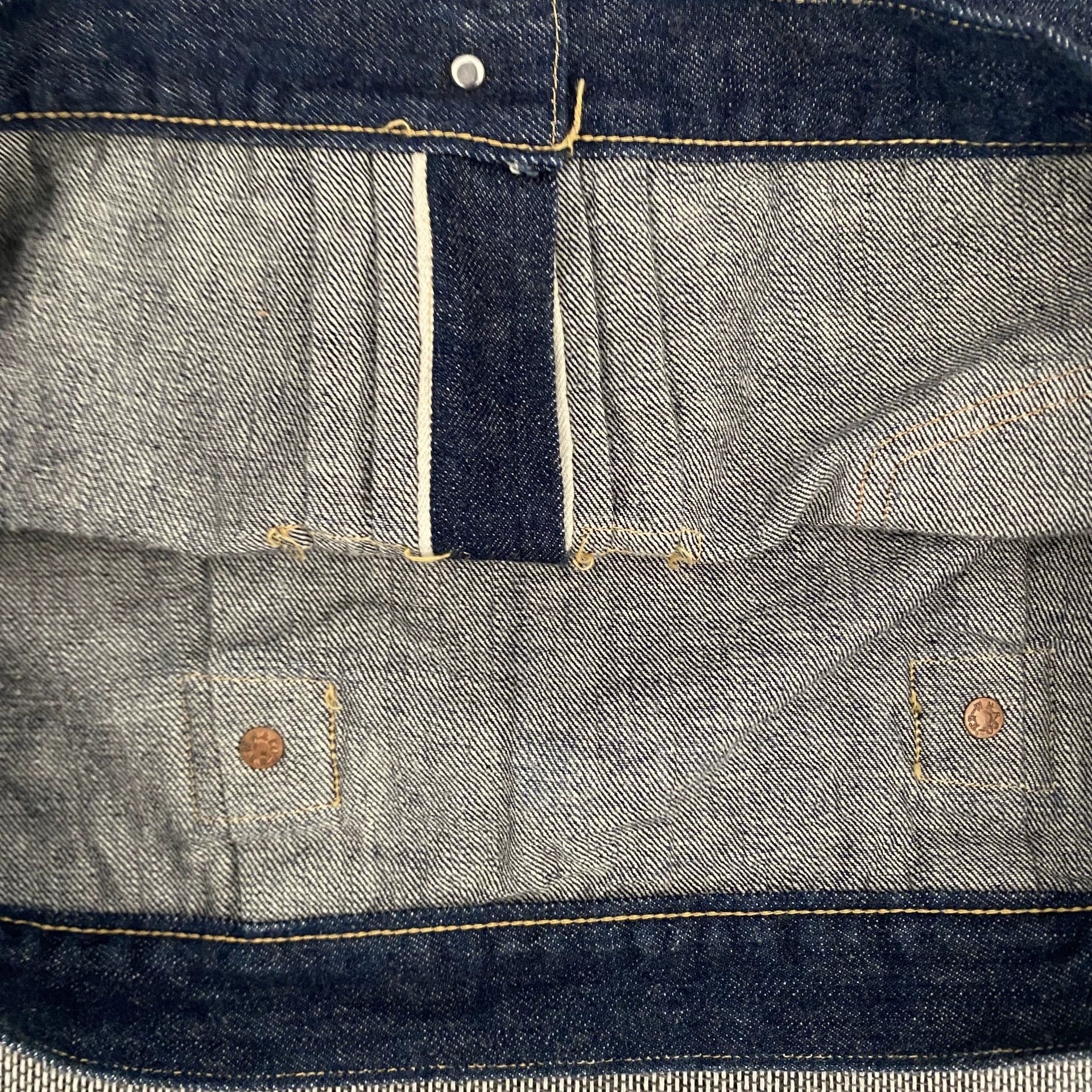 Warehouse & Co. Warehouse 2001xx Natural Dye Denim Jacket Size US XS / EU 42 / 0 - 7 Thumbnail