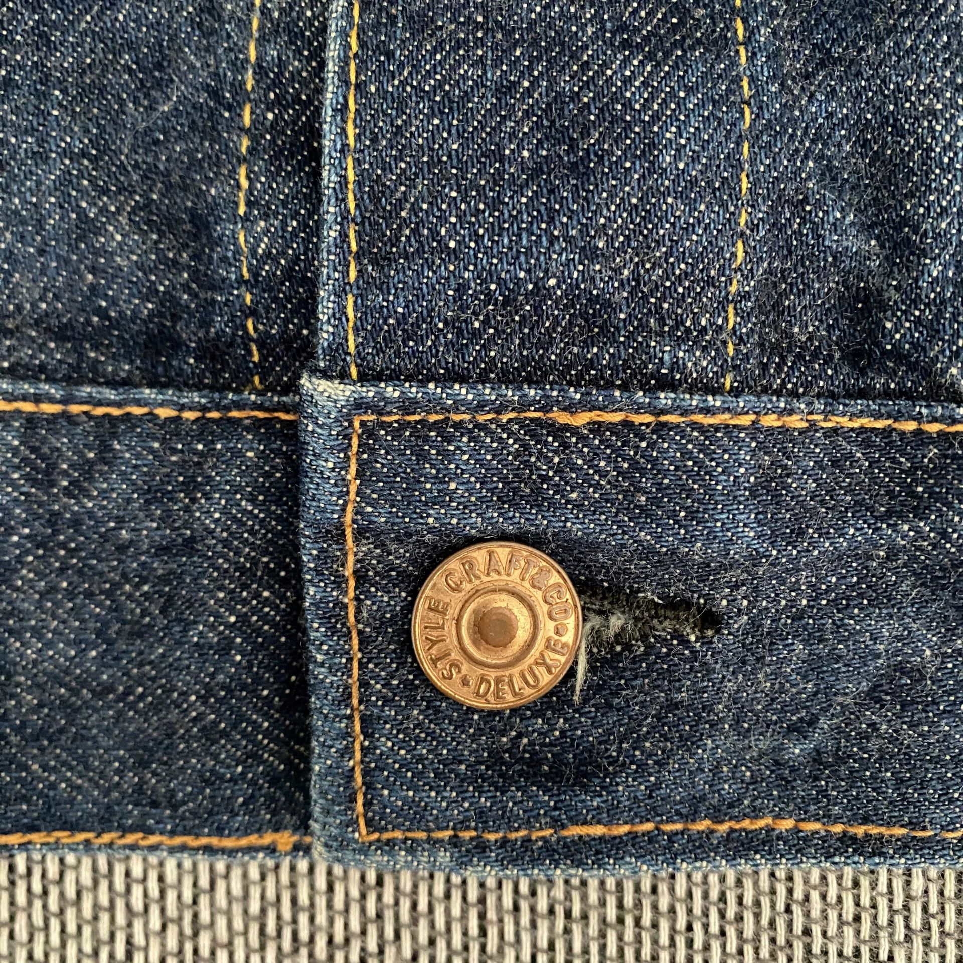 Evisu Evisu Lot1557 Early Bison Denim Jacket Size US M / EU 48-50 / 2 - 7 Thumbnail