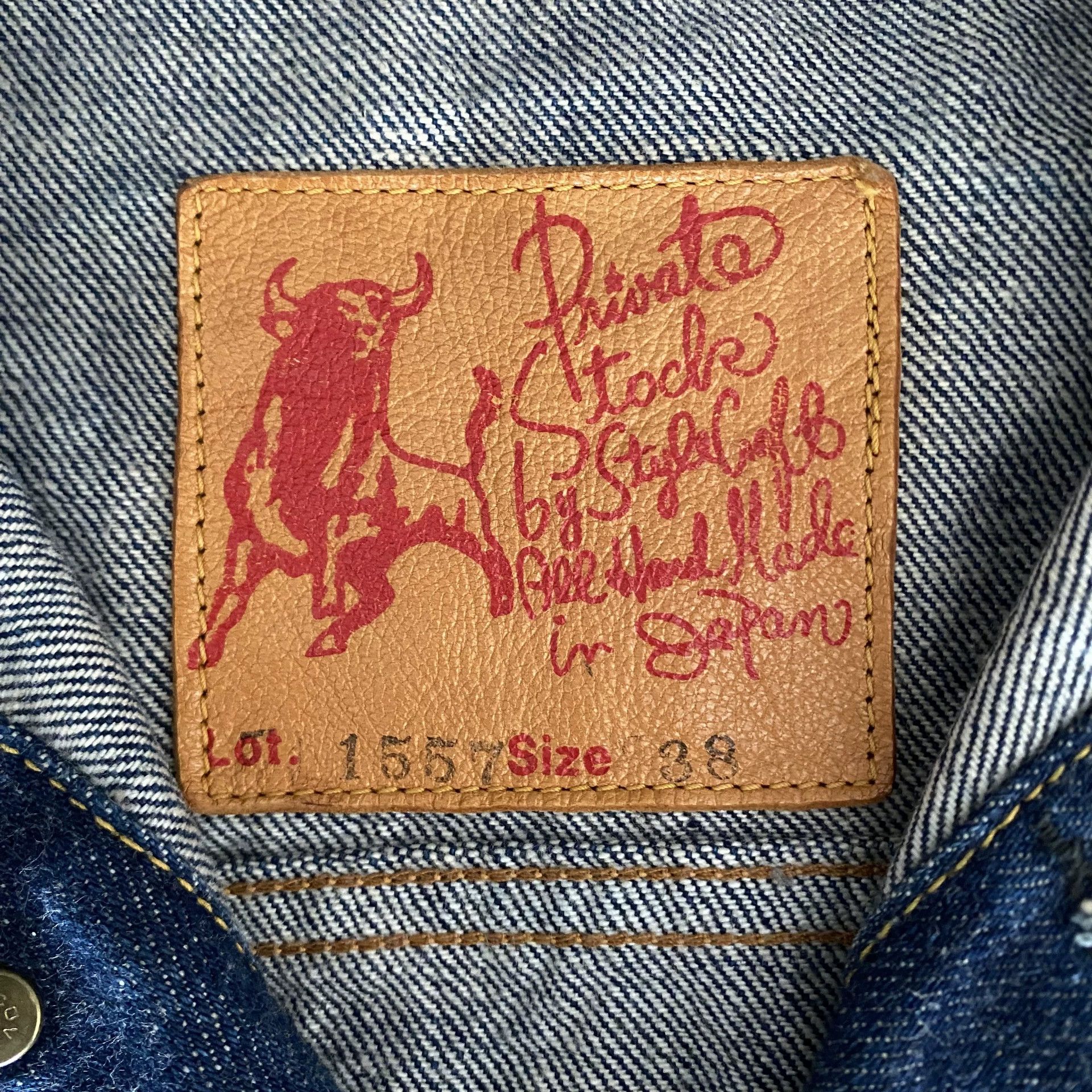 Evisu Evisu Lot1557 Early Bison Denim Jacket Size US M / EU 48-50 / 2 - 9 Thumbnail