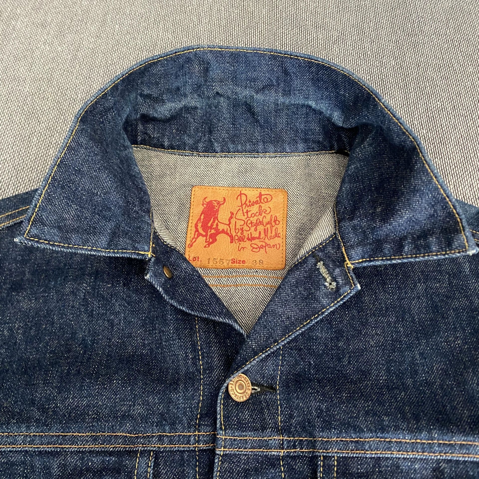 Evisu Evisu Lot1557 Early Bison Denim Jacket Size US M / EU 48-50 / 2 - 3 Thumbnail