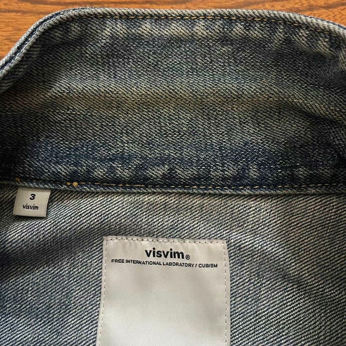 Visvim Visvim 16AW Chore Damaged Denim Jacket Size US L / EU 52-54 / 3 - 5 Thumbnail