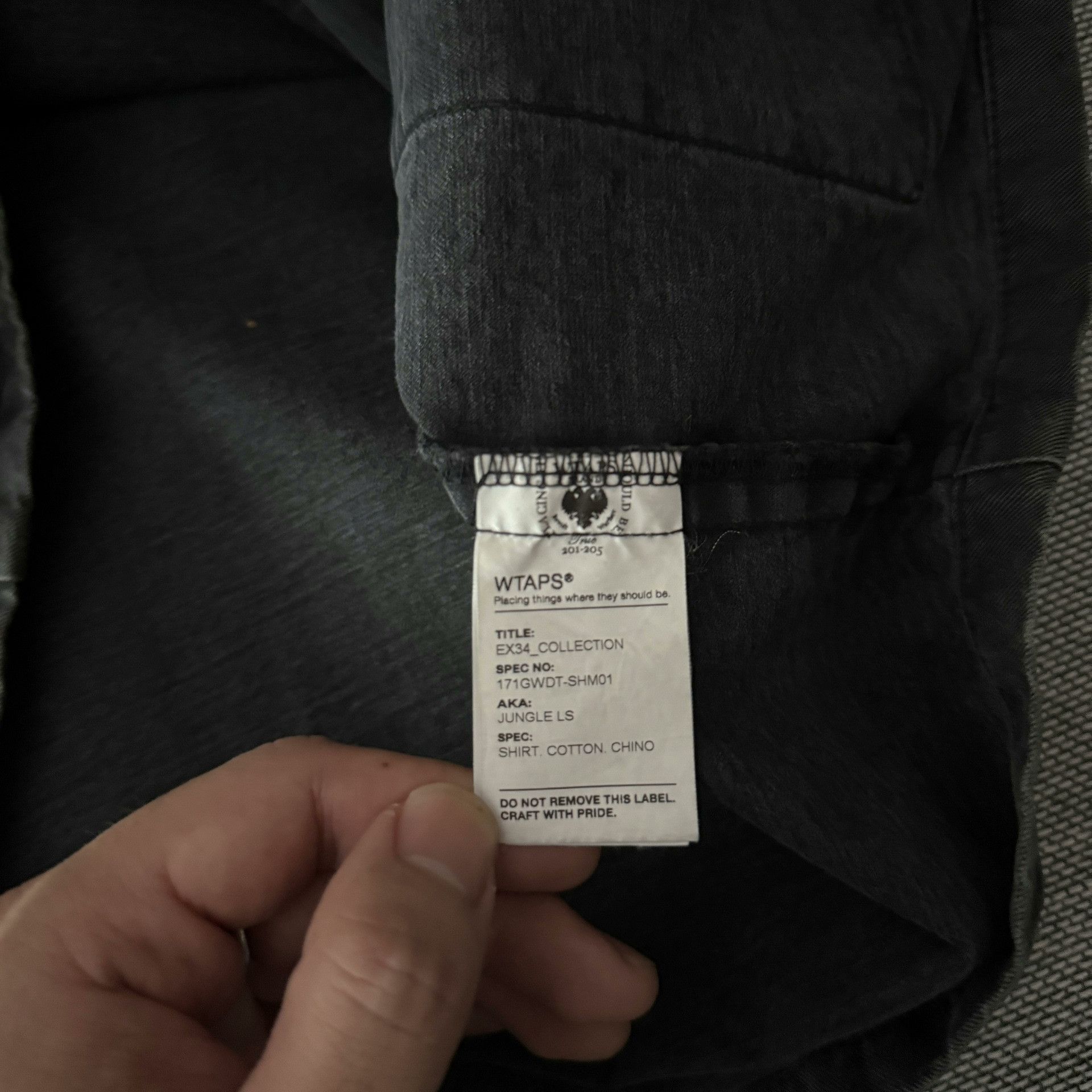 Wtaps Wtaps 17ss Jungle Washed Four-Pocket Jacket Size US L / EU 52-54 / 3 - 8 Thumbnail