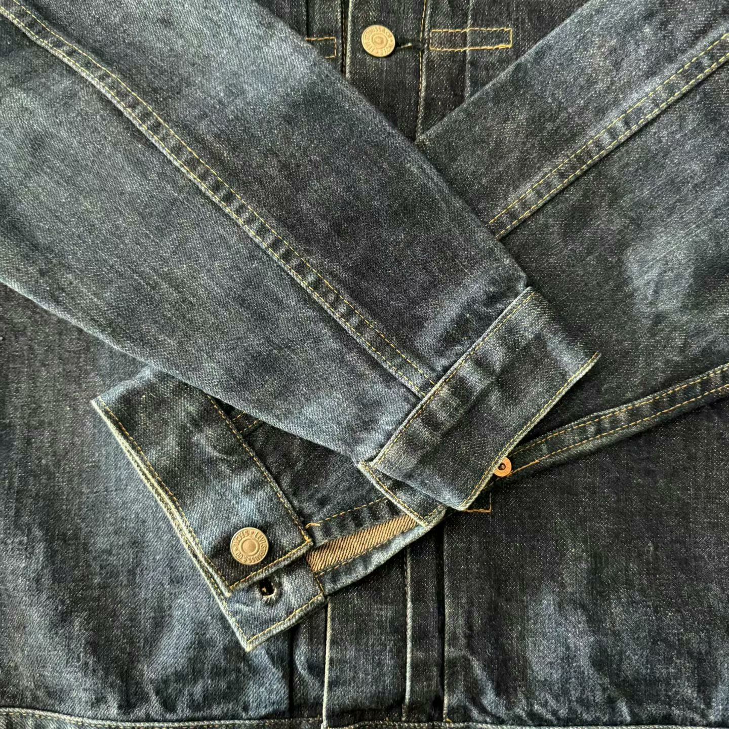 Levi's Vintage Clothing Levi's LVC 7701SXX Japan Denim Jacket Size US XXS / EU 40 - 5 Thumbnail