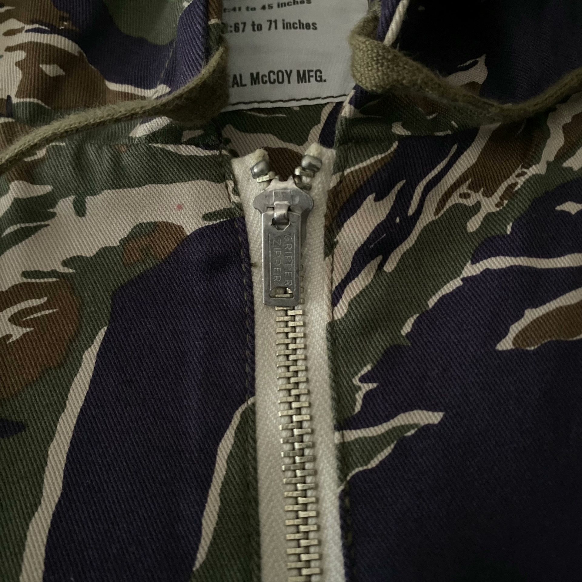 The Real McCoy's The Real McCoy's Tiger Stripe Canvas Jacket Size US L / EU 52-54 / 3 - 6 Thumbnail