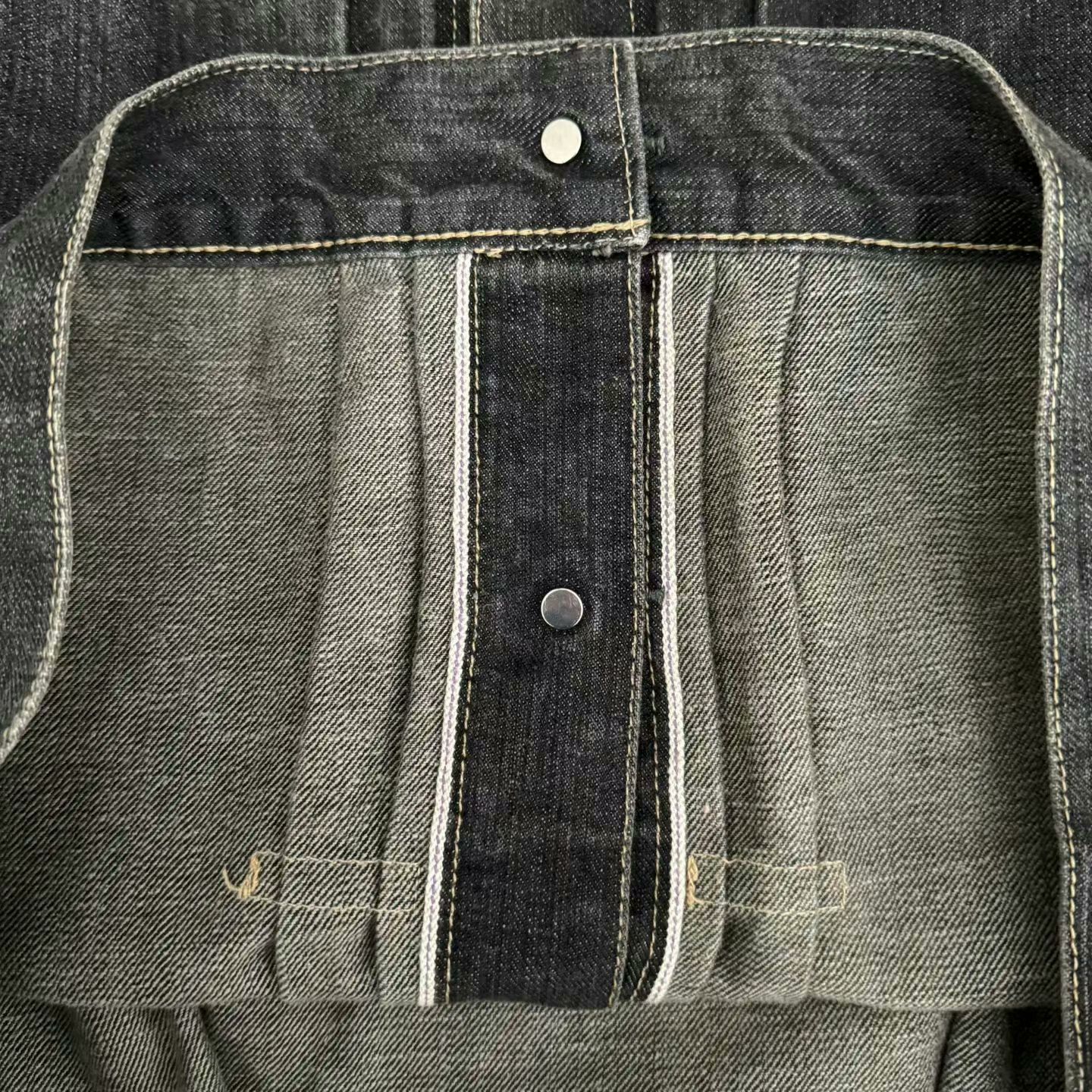 Tenderloin Tenderloin K-7 Black Washed Denim Jacket Size US L / EU 52-54 / 3 - 6 Thumbnail