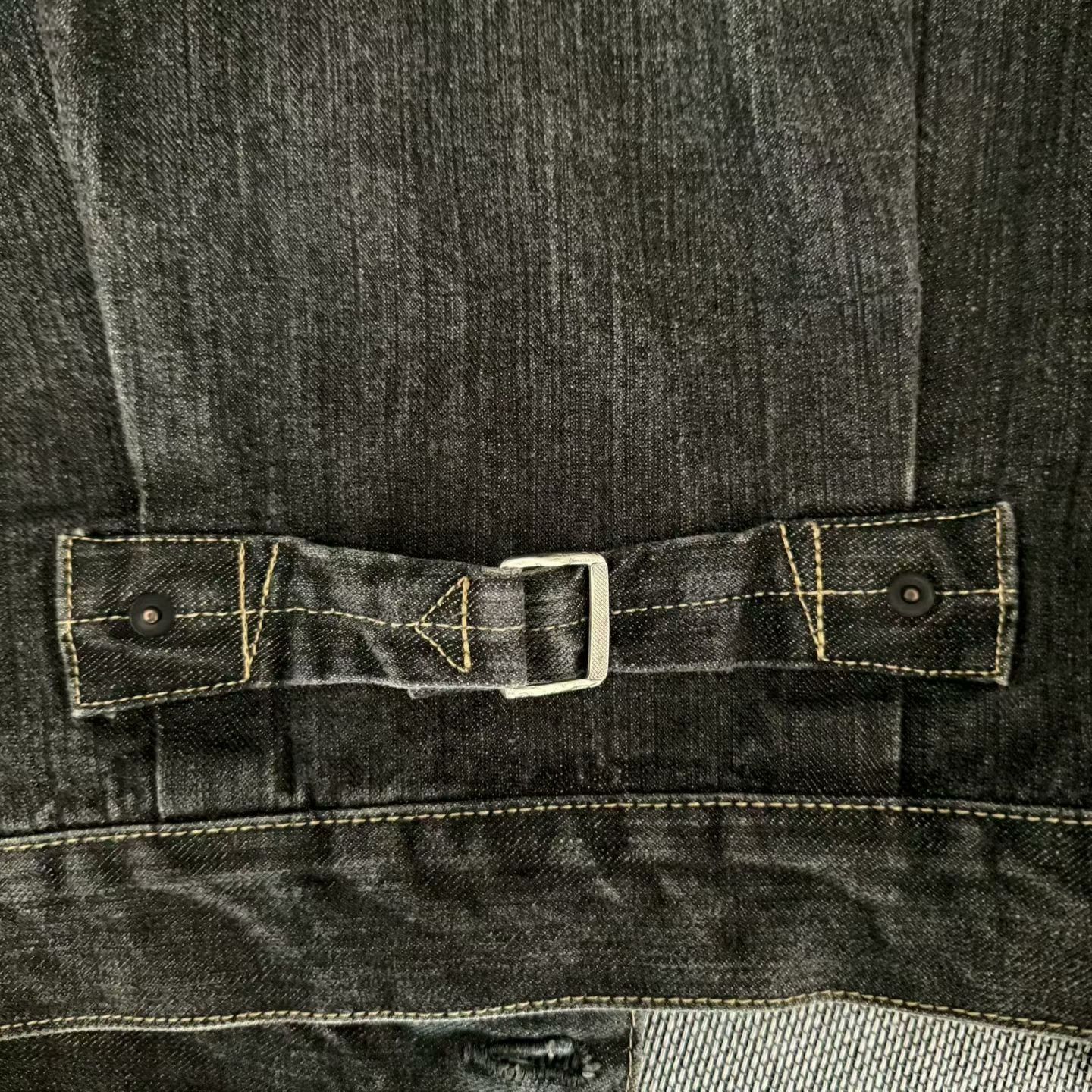 Tenderloin Tenderloin K-7 Black Washed Denim Jacket Size US L / EU 52-54 / 3 - 5 Thumbnail