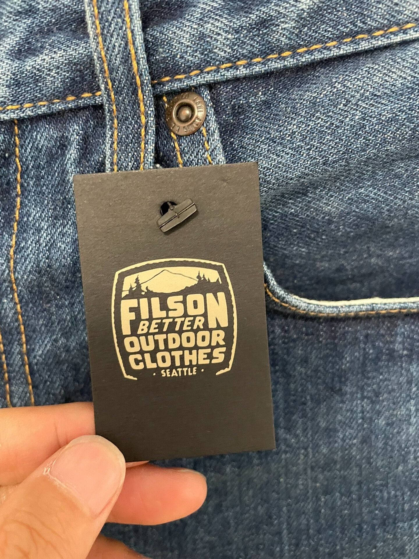 Filson Filson USA Raw Denim Jeans Size US 30 / EU 46 - 3 Thumbnail