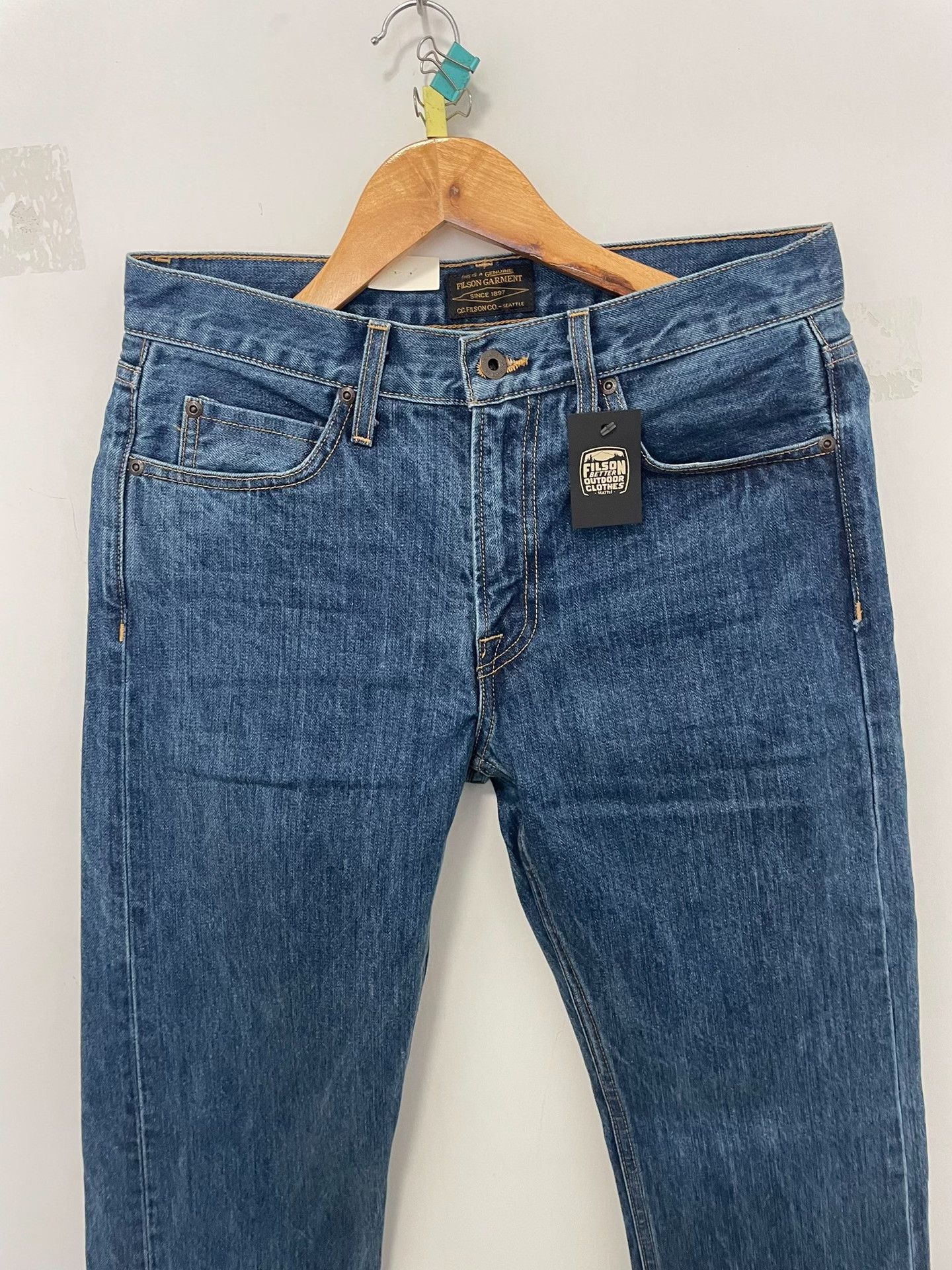 Filson Filson USA Raw Denim Jeans Size US 30 / EU 46 - 4 Thumbnail