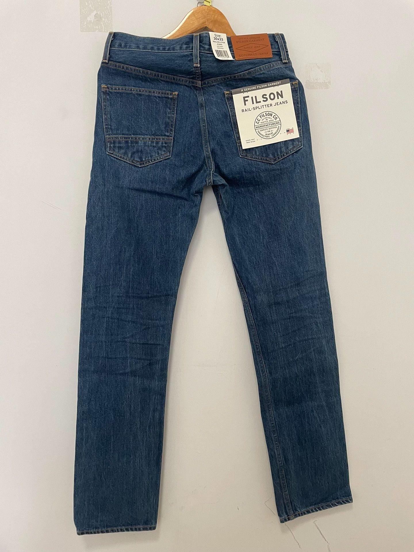 Filson Filson USA Raw Denim Jeans Size US 30 / EU 46 - 2 Thumbnail