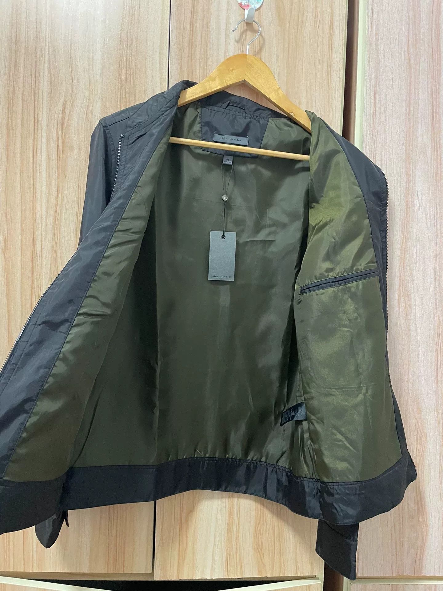 John Varvatos John Varvatos Black Nylon Jacket Size US S / EU 44-46 / 1 - 6 Thumbnail