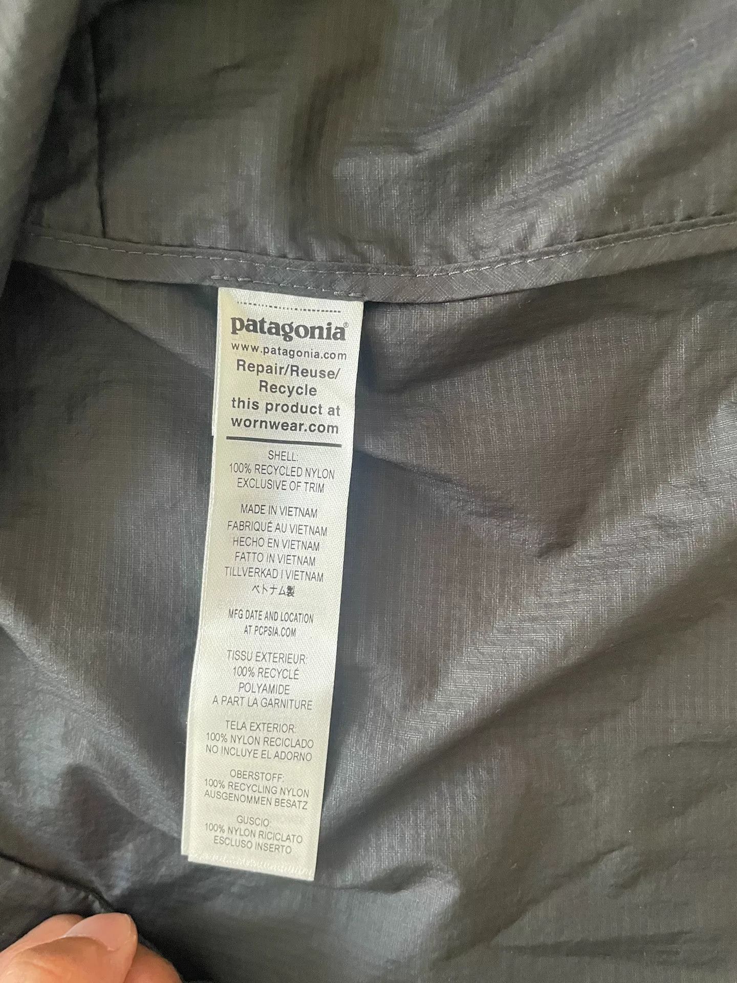 Patagonia Patagonia Men's Hooded Zip Skin Jacket Size US M / EU 48-50 / 2 - 8 Thumbnail