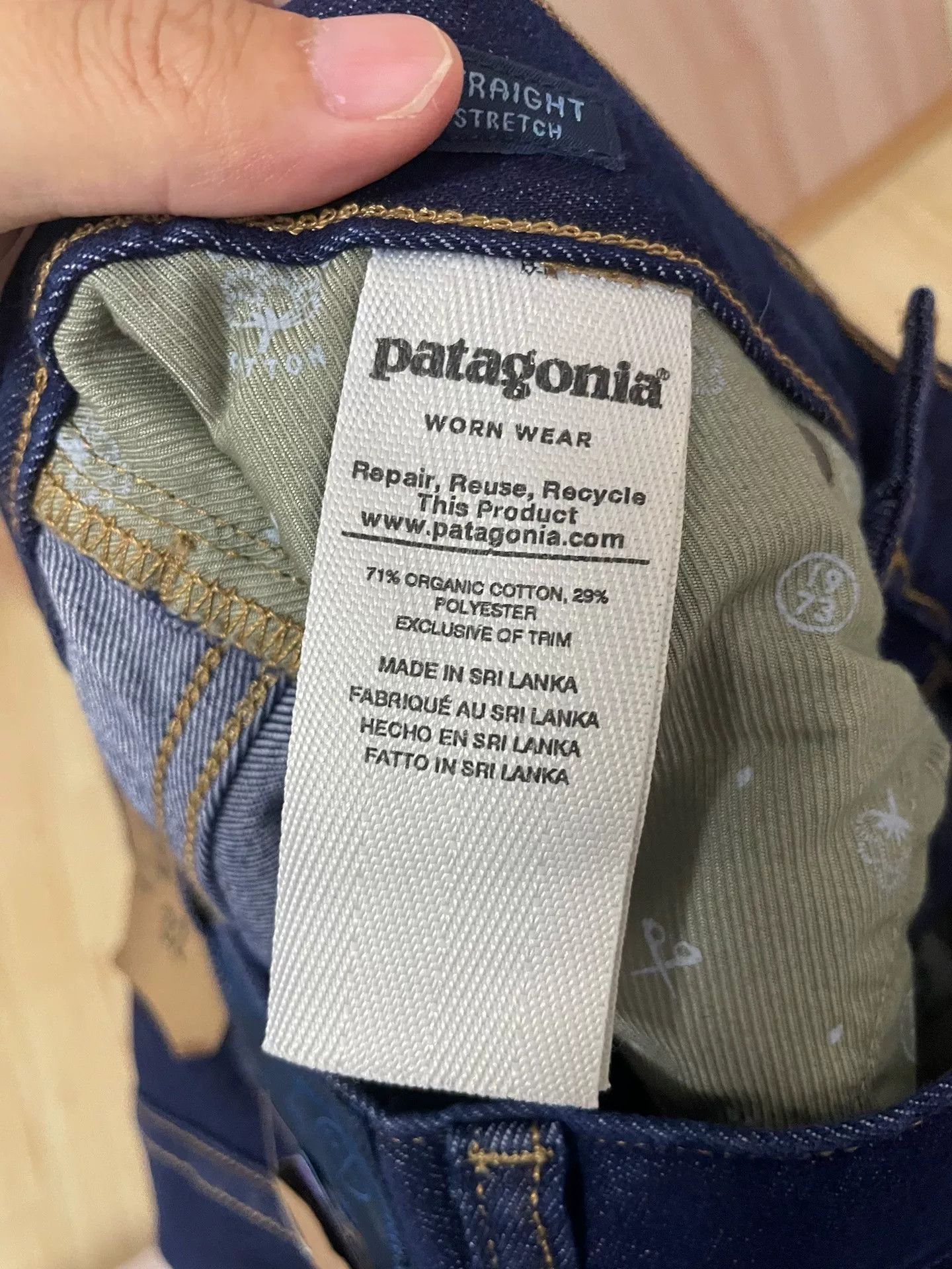 Patagonia Men's Straight Fit Denim Pants