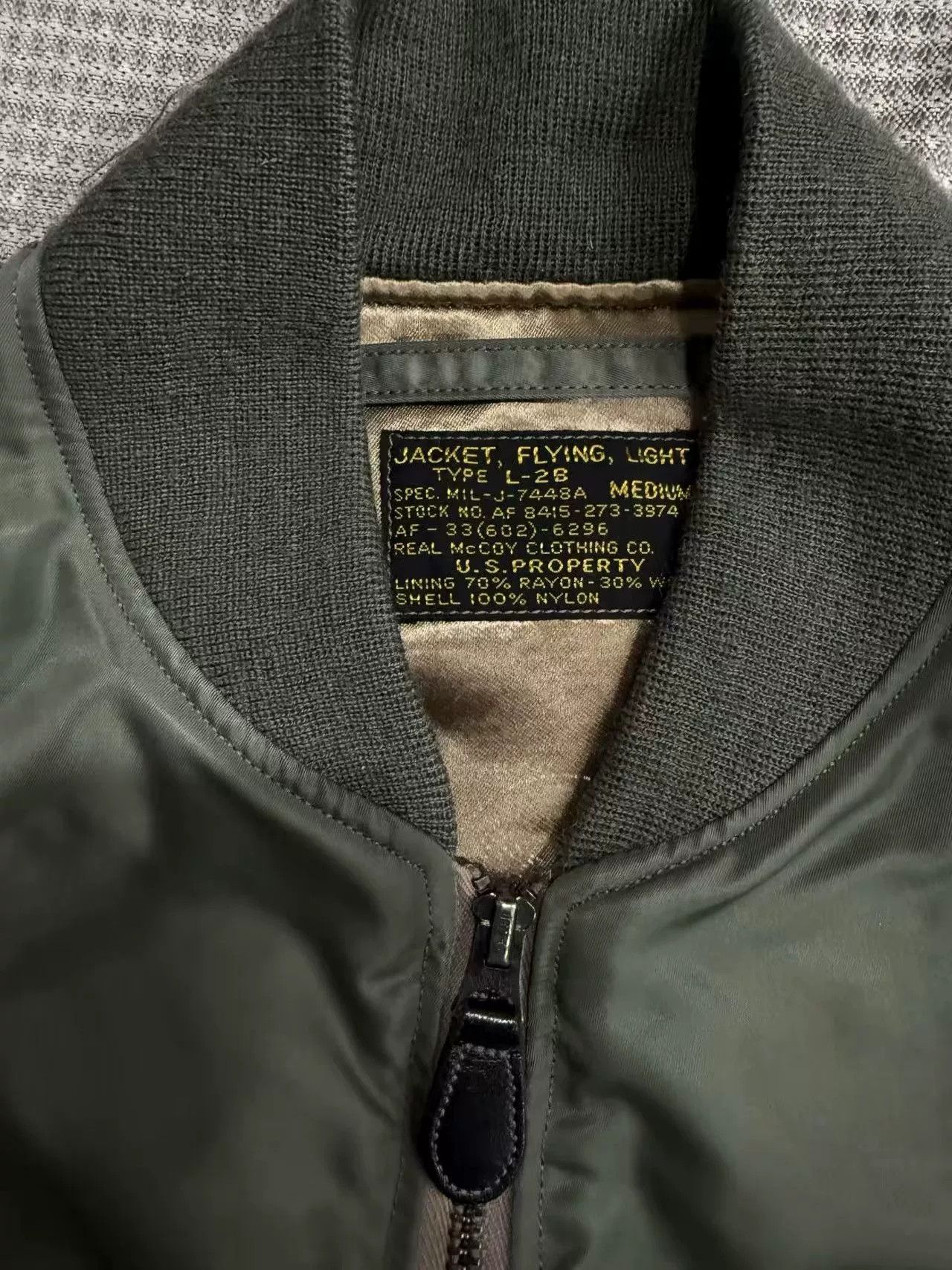 The Real McCoy's real McCoy L2A MA1 Jacket Size US M / EU 48-50 / 2 - 2 Thumbnail
