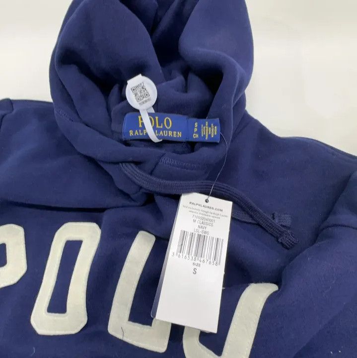 Polo Ralph Lauren Polo Ralph Lauren Logo Print Hooded Long-Sleeve Sweatshirt Size US S / EU 44-46 / 1 - 4 Thumbnail