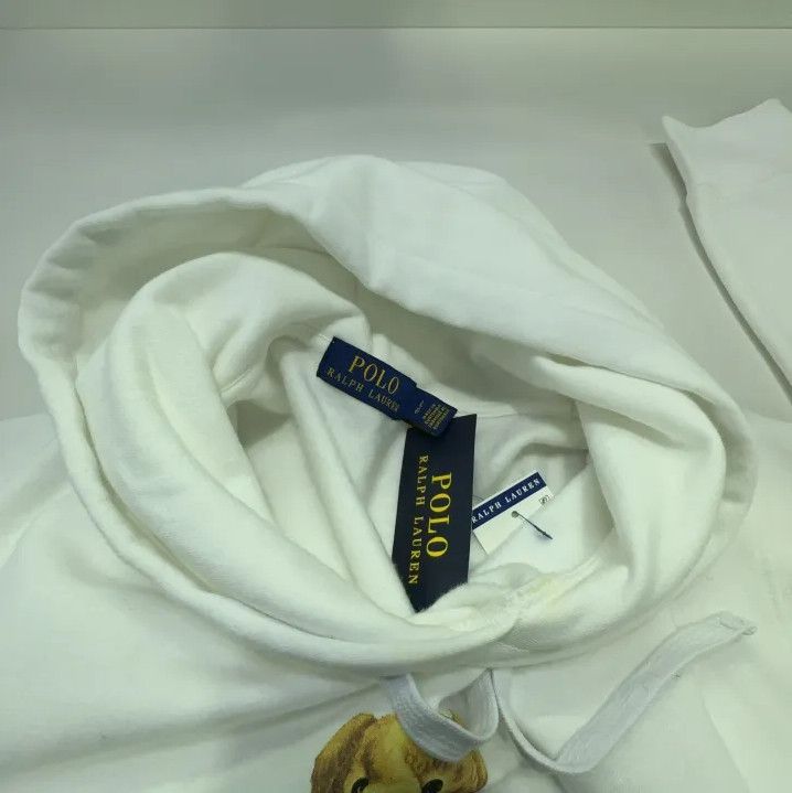 Polo Ralph Lauren Polo Ralph Lauren Bear Print Hooded Sweatshirt Size US L / EU 52-54 / 3 - 8 Thumbnail
