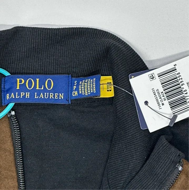 Polo Ralph Lauren Polo Ralph Lauren Men's Half-Zip Logo Embroidered Sweatshirt Size US S / EU 44-46 / 1 - 4 Thumbnail