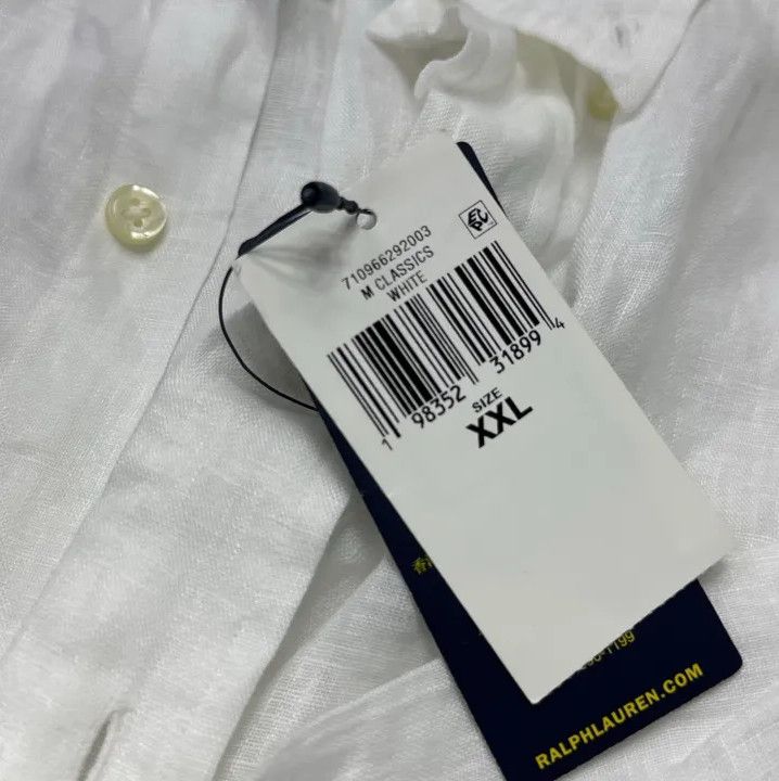 Polo Ralph Lauren Polo Ralph Lauren SS23 Loose Linen Long-Sleeve Shirt Size US XXL / EU 58 / 5 - 3 Thumbnail