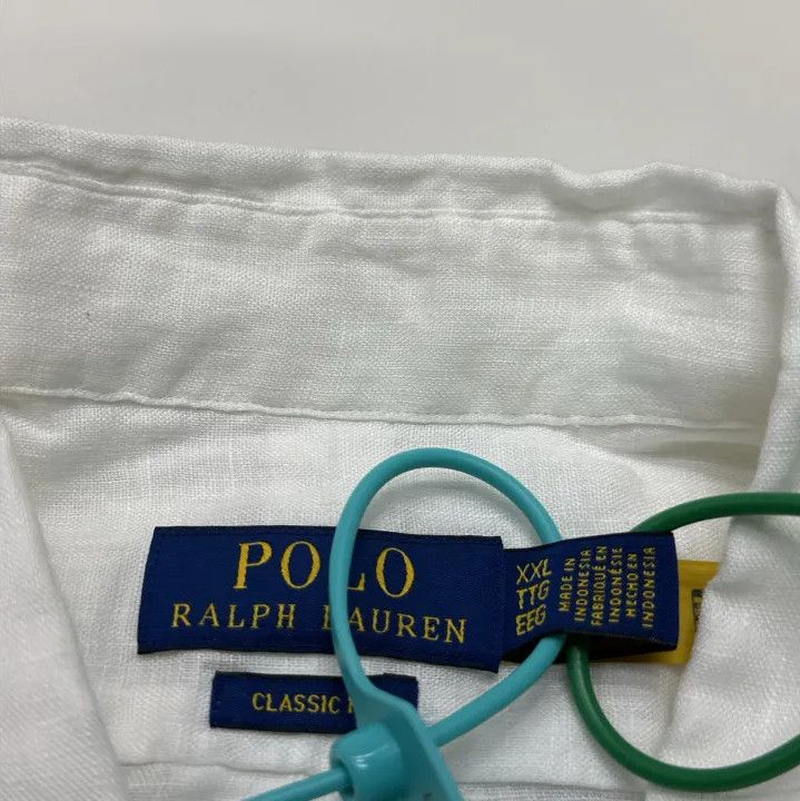 Polo Ralph Lauren Polo Ralph Lauren SS23 Loose Linen Long-Sleeve Shirt Size US XXL / EU 58 / 5 - 2 Thumbnail