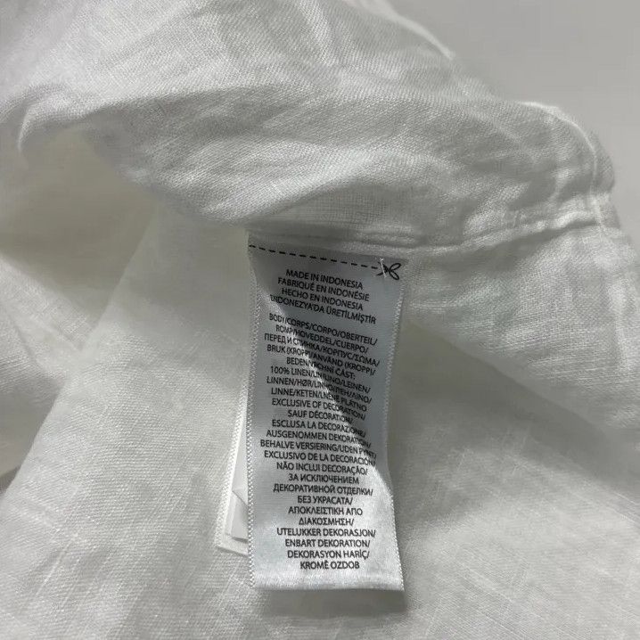 Polo Ralph Lauren Polo Ralph Lauren SS23 Loose Linen Long-Sleeve Shirt Size US XXL / EU 58 / 5 - 4 Thumbnail