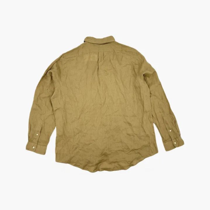 Polo Ralph Lauren Polo Ralph Lauren SS23 Loose Linen Long Sleeve Shirt Size US XXL / EU 58 / 5 - 3 Thumbnail