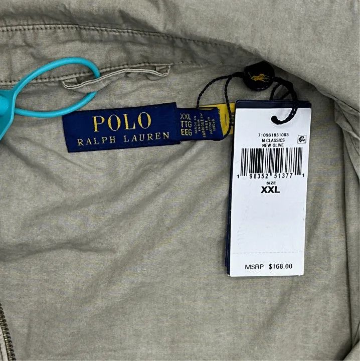 Polo Ralph Lauren Polo Ralph Lauren Bayport Mineral-Dyed Poplin Jacket Size US XXL / EU 58 / 5 - 2 Thumbnail