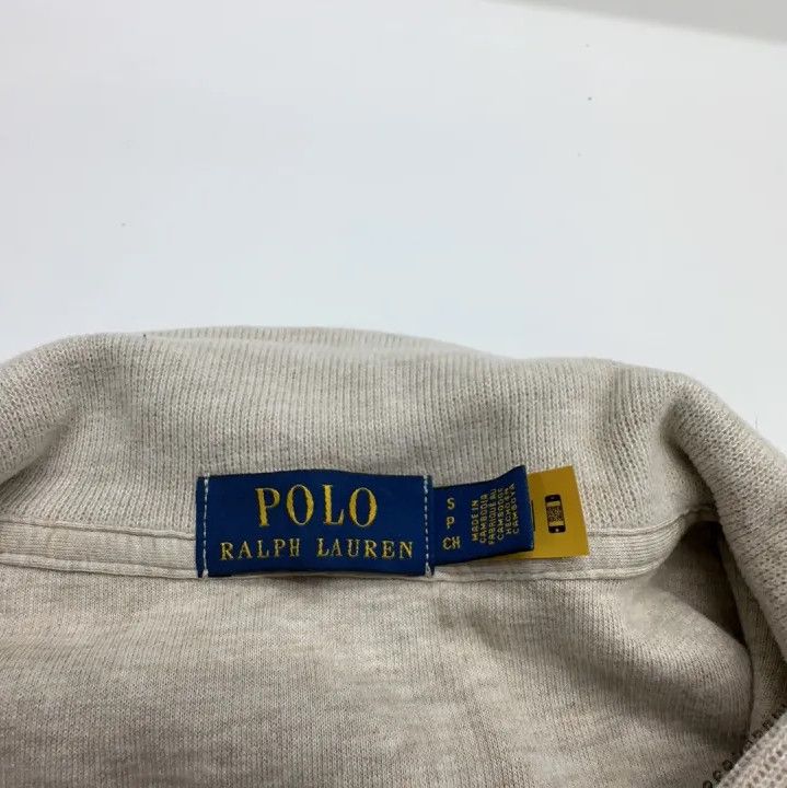 Polo Ralph Lauren Polo Ralph Lauren Classic Embroidered Logo Half-Zip Sweatshirt Size US S / EU 44-46 / 1 - 2 Thumbnail