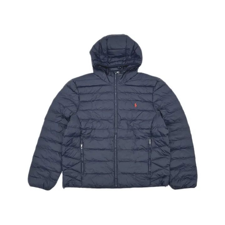 Polo Ralph Lauren Polo Ralph Lauren FW23 Logo Embroidered Hooded Jacket Size US XXL / EU 58 / 5 - 2 Thumbnail
