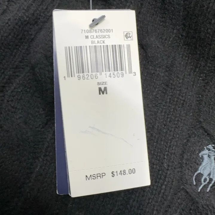 Polo Ralph Lauren Polo Ralph Lauren Men's Cable Knit Logo Wool Sweater Size US M / EU 48-50 / 2 - 6 Thumbnail