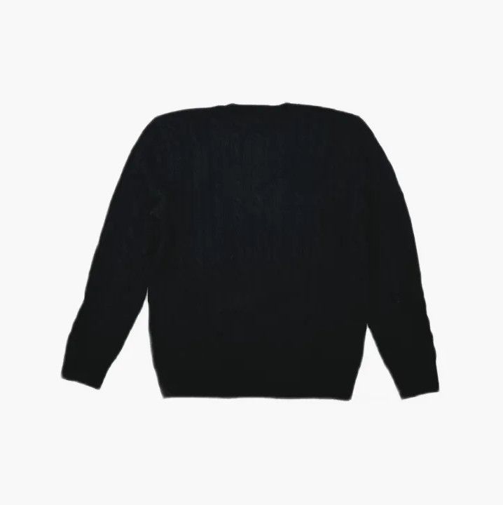 Polo Ralph Lauren Polo Ralph Lauren Men's Cable Knit Logo Wool Sweater Size US M / EU 48-50 / 2 - 3 Thumbnail