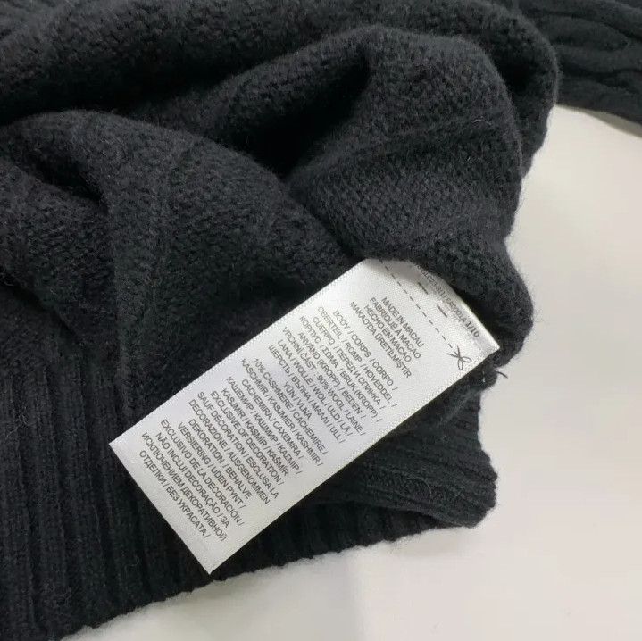 Polo Ralph Lauren Polo Ralph Lauren Men's Cable Knit Logo Wool Sweater Size US M / EU 48-50 / 2 - 4 Thumbnail
