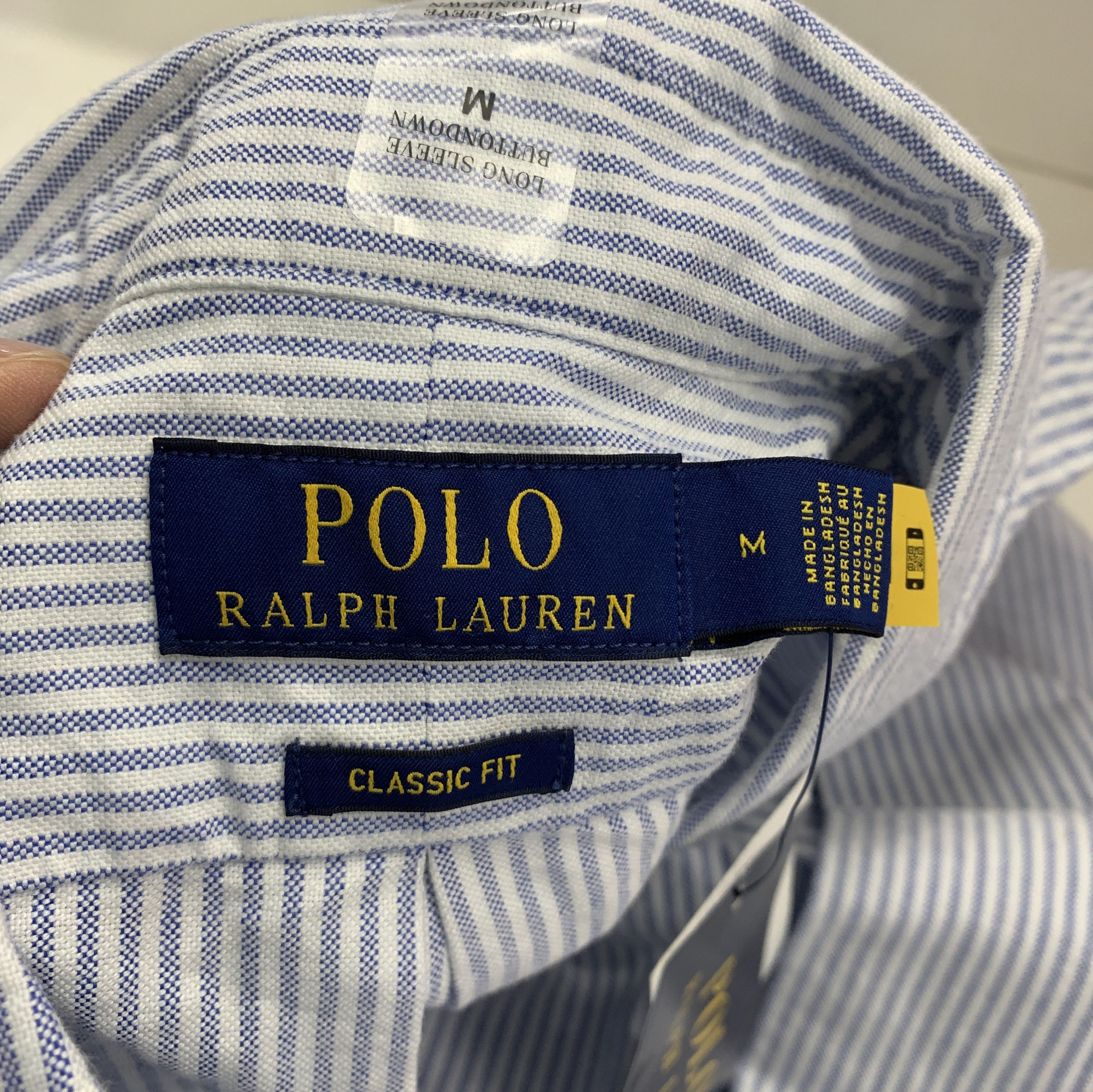 Polo Ralph Lauren Polo Ralph Lauren FW23 Striped Long Sleeve Shirt Size US M / EU 48-50 / 2 - 4 Thumbnail