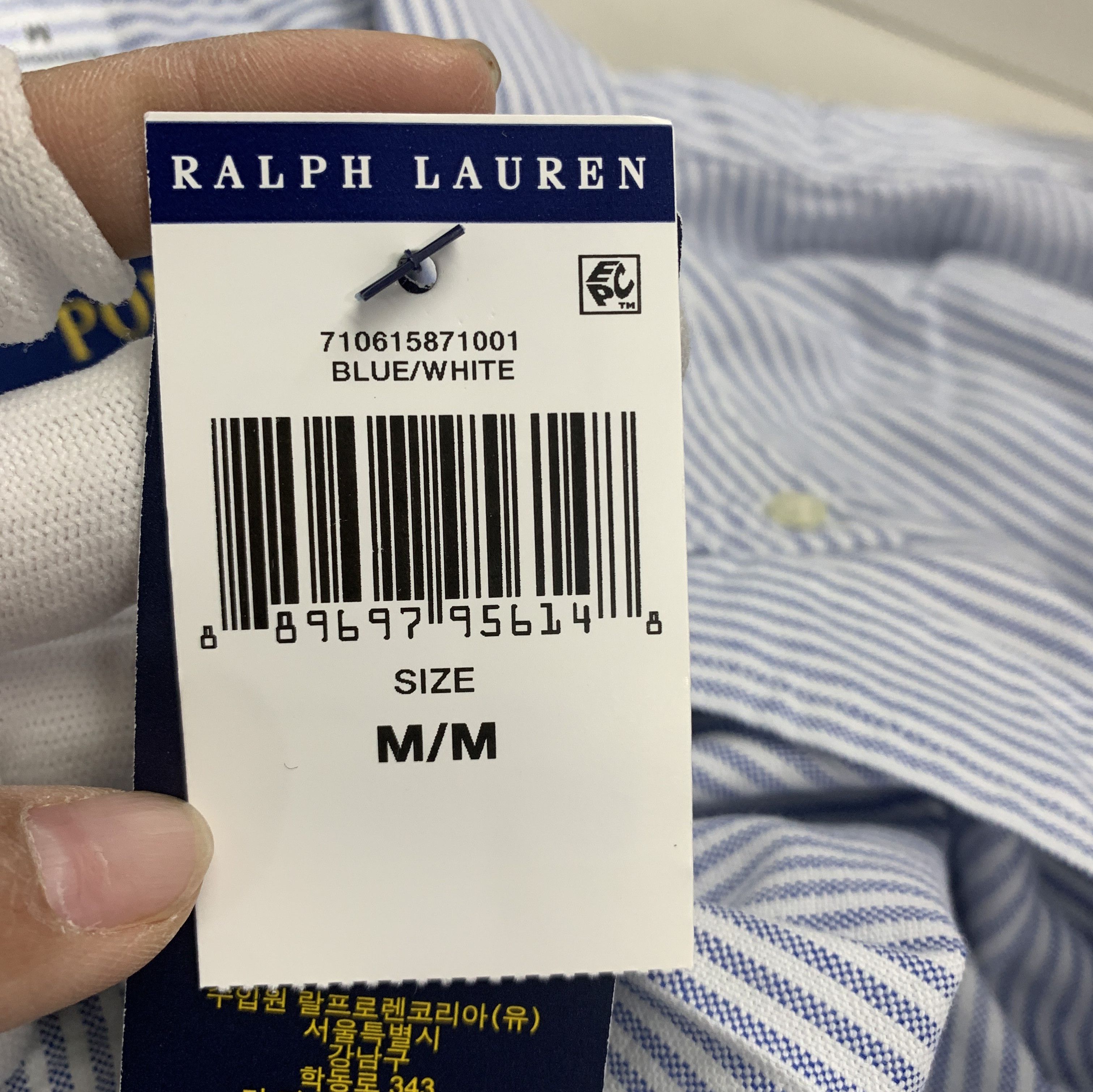 Polo Ralph Lauren Polo Ralph Lauren FW23 Striped Long Sleeve Shirt Size US M / EU 48-50 / 2 - 6 Thumbnail