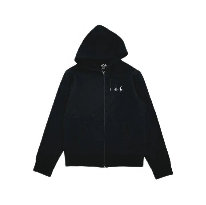 Polo Ralph Lauren Polo Ralph Lauren FW22 Solid Logo Zip Hoodie Size US M / EU 48-50 / 2 - 2 Thumbnail