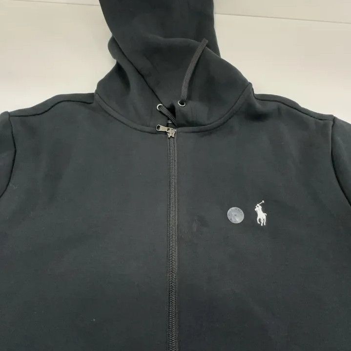 Polo Ralph Lauren Polo Ralph Lauren FW22 Solid Logo Zip Hoodie Size US M / EU 48-50 / 2 - 7 Thumbnail