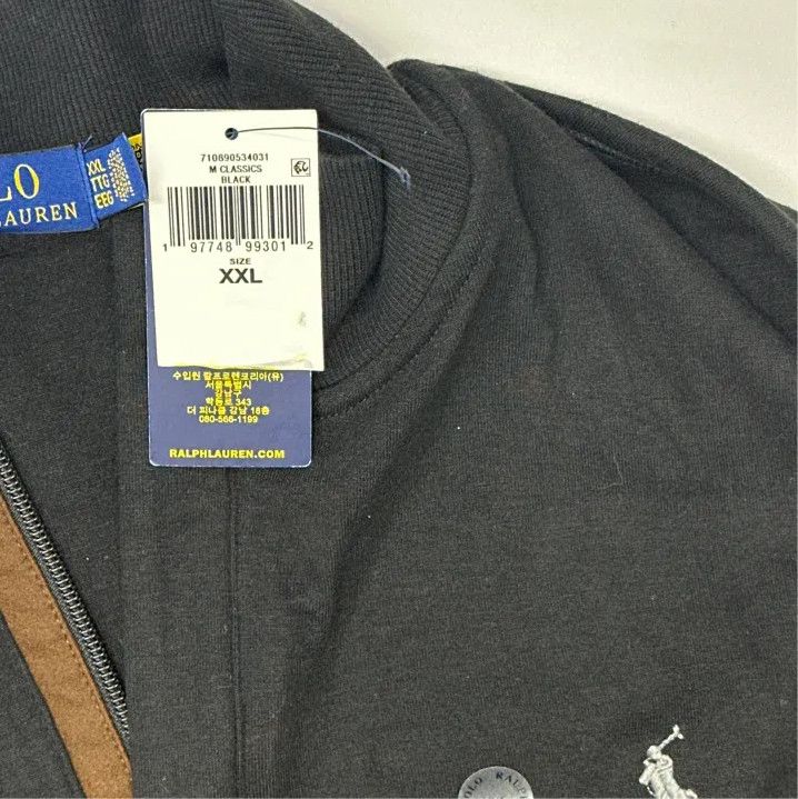 Polo Ralph Lauren Polo Ralph Lauren Men's Half-Zip Logo Embroidered Sweatshirt Size US XXL / EU 58 / 5 - 3 Thumbnail