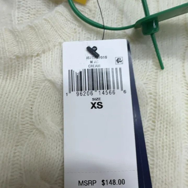Polo Ralph Lauren Polo Ralph Lauren Solid Logo Cable-Knit Sweater Size US XS / EU 42 / 0 - 3 Thumbnail