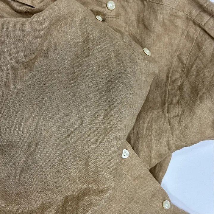Polo Ralph Lauren Polo Ralph Lauren SS23 Men's Linen Long-Sleeve Shirt Size US L / EU 52-54 / 3 - 4 Thumbnail