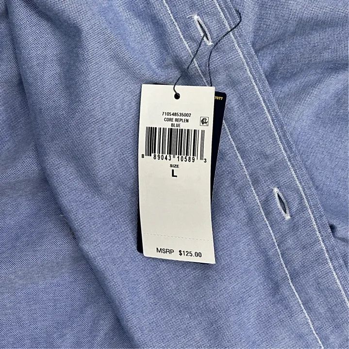 Polo Ralph Lauren Polo Ralph Lauren SS22 Solid Logo Embroidered Long-Sleeve Shirt Size US L / EU 52-54 / 3 - 3 Thumbnail