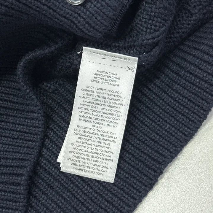 Polo Ralph Lauren Polo Ralph Lauren Solid Logo Embroidered Knit Cardigan Size US XL / EU 56 / 4 - 6 Thumbnail