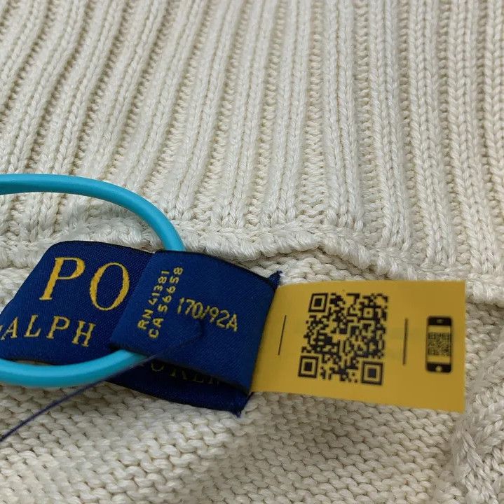 Polo Ralph Lauren Polo Ralph Lauren Ribbed Stand Collar Knit Sweater Size US S / EU 44-46 / 1 - 3 Thumbnail