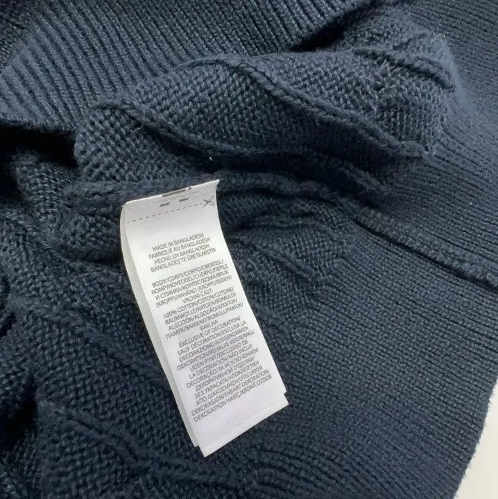 Polo Ralph Lauren Polo Ralph Lauren Cable Knit Short-Sleeve Polo Size US XL / EU 56 / 4 - 7 Thumbnail