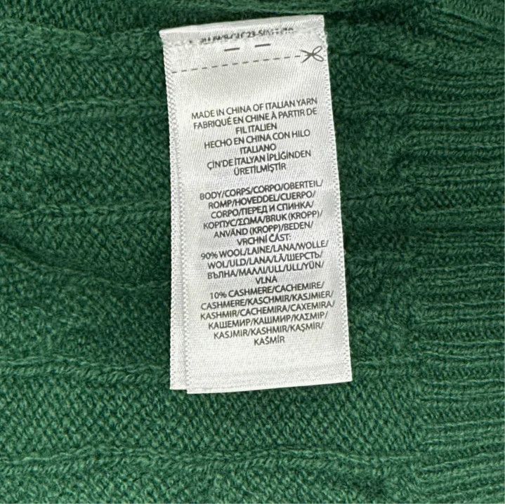 Polo Ralph Lauren Polo Ralph Lauren Men's Green Pony Embroidered Crewneck Sweater Size US M / EU 48-50 / 2 - 5 Thumbnail