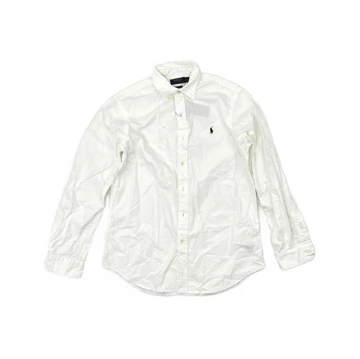 Polo Ralph Lauren Polo Ralph Lauren FW21 Logo Embroidered Oxford Long-Sleeve Shirt Size US M / EU 48-50 / 2 - 2 Thumbnail