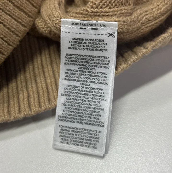 Polo Ralph Lauren Polo Ralph Lauren FW22 Cable-Knit Half-Zip Sweater Size US XL / EU 56 / 4 - 6 Thumbnail