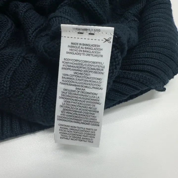 Polo Ralph Lauren Polo Ralph Lauren FW22 Cable Knit Logo Sweater Size US XXL / EU 58 / 5 - 3 Thumbnail