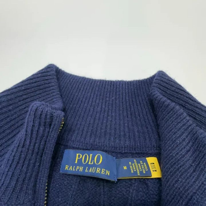 Polo Ralph Lauren Polo Ralph Lauren Men's Solid Pony Embroidered Half-Zip Sweater Size US M / EU 48-50 / 2 - 4 Thumbnail